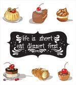 Various Dessert Doodle