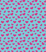 Pink Heart on Polka Dots
