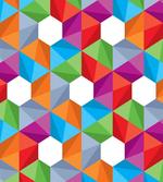 Retro Mosaic Triangle