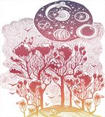 Woods Landscape artwork