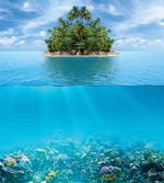 Small Island in Ocean