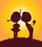 Children Silhouettes