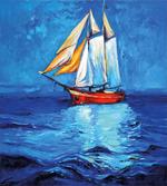 Sail Boat Art Picture