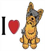 I Love Yorkshire Words artwork