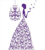 Antique Chandelier Princess artwork