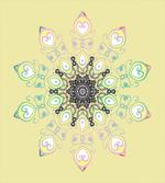 Round Whimsical Background