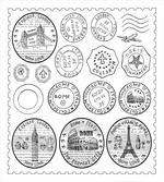 Stamps Famous Landmarks