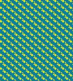 Citrus Motif Zigzag Backdrop