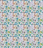 Cartoon Style Fauna Pattern