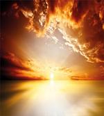 Tranquil Sunset Horizon