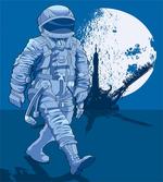 Walking on the Moon artwork