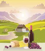 French Countryside Scene