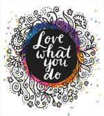 Inspirational Flowers Dots