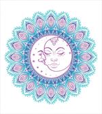 Colorful Mandala Sign