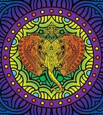Elephant Head Mandala