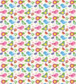 Birds Hearts Butterflies