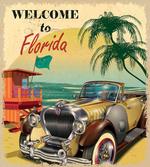 Old Beach Car Picture