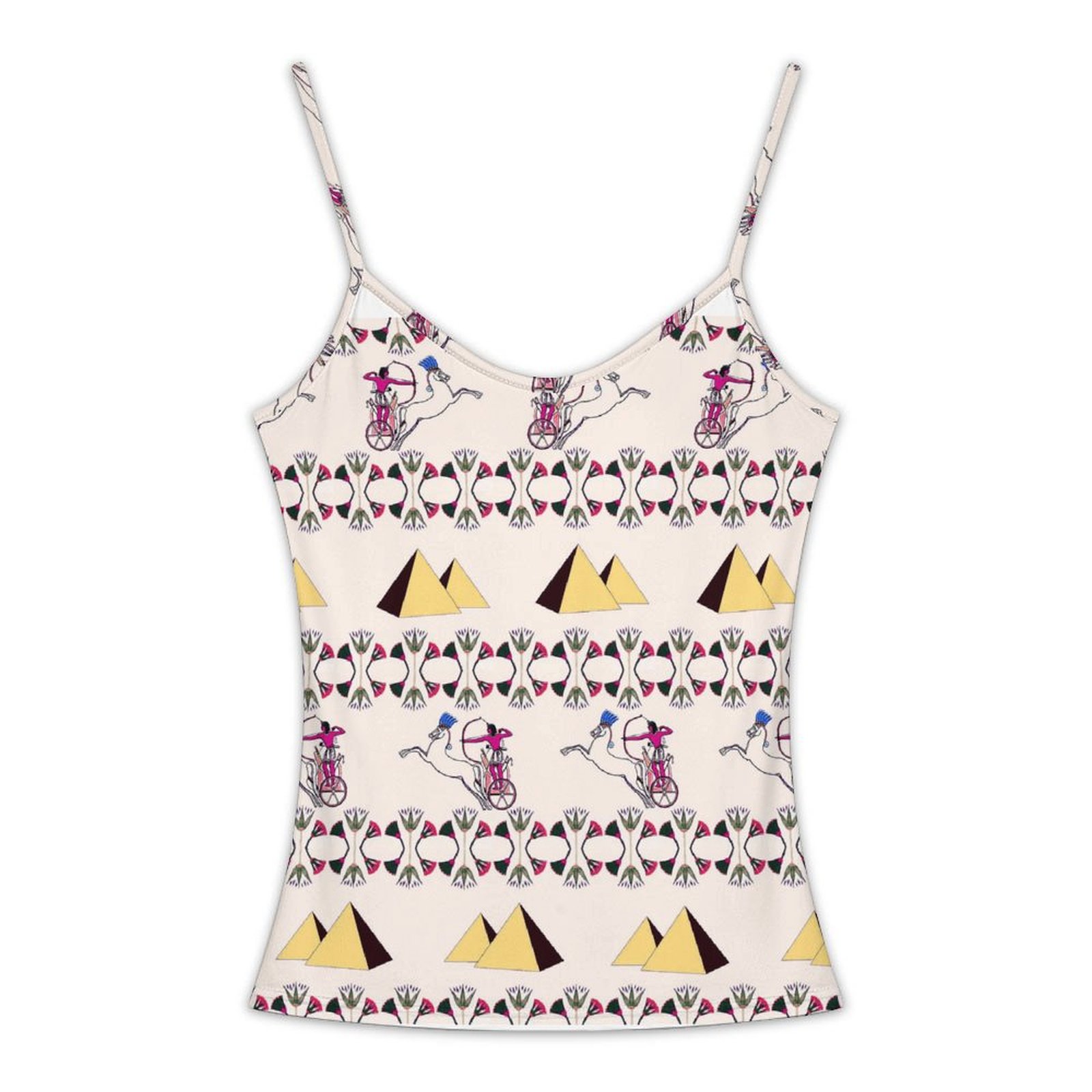 The Warrior Women's V-Neck Strap Tank Top