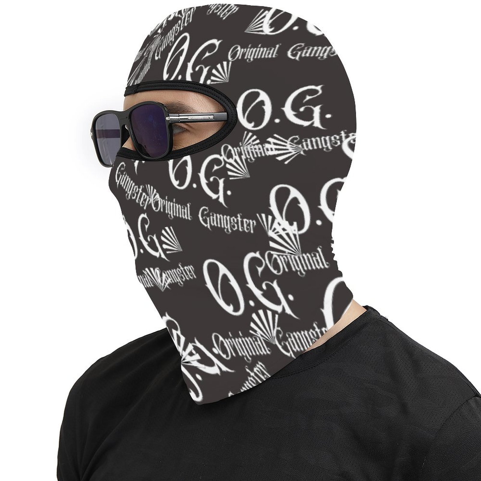 Original Gangster Full Mask All Over Print Balaclava