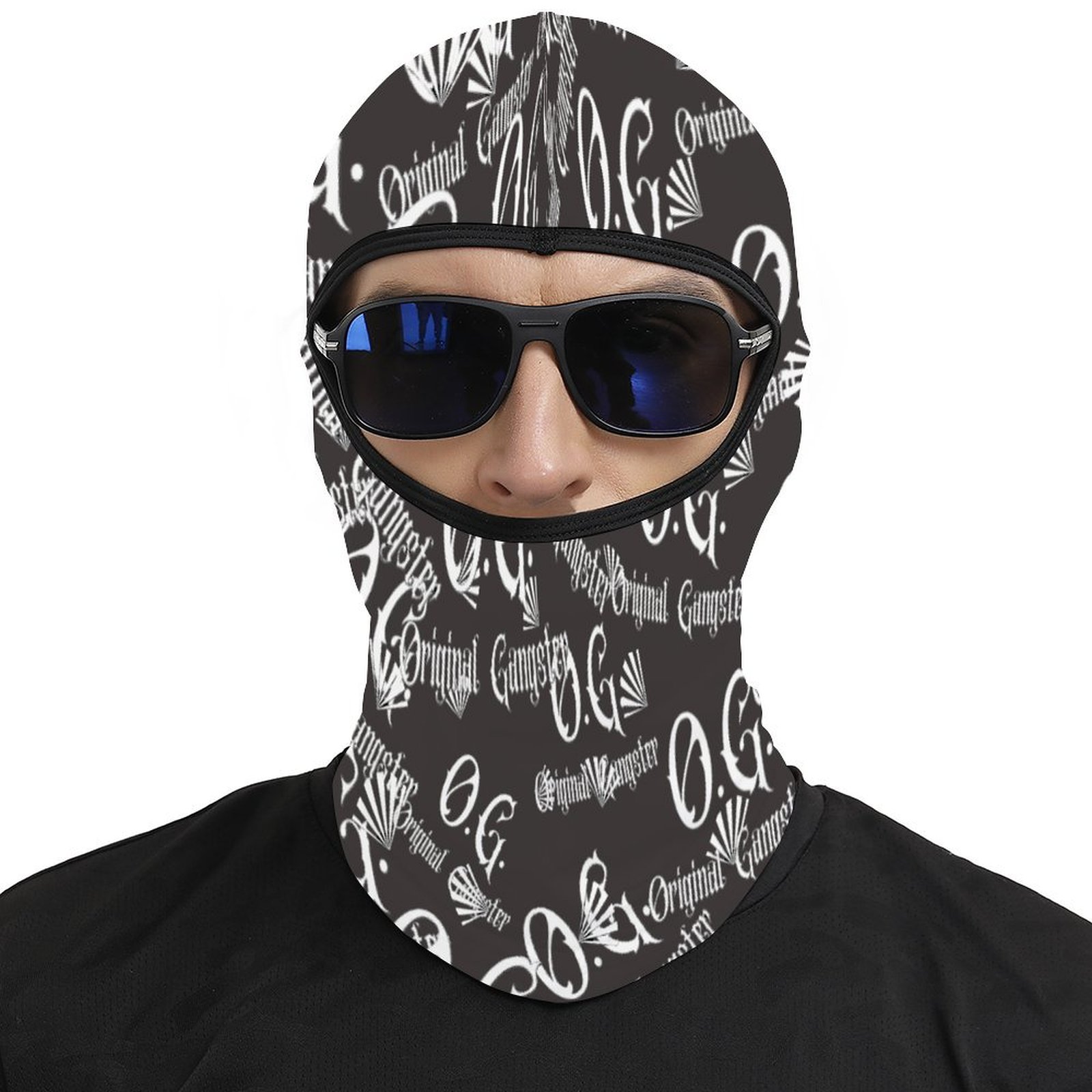 Original Gangster Full Mask All Over Print Balaclava