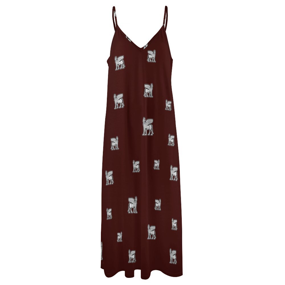 Lamassu Long dress Spaghetti Strap Ankle-Length Dress