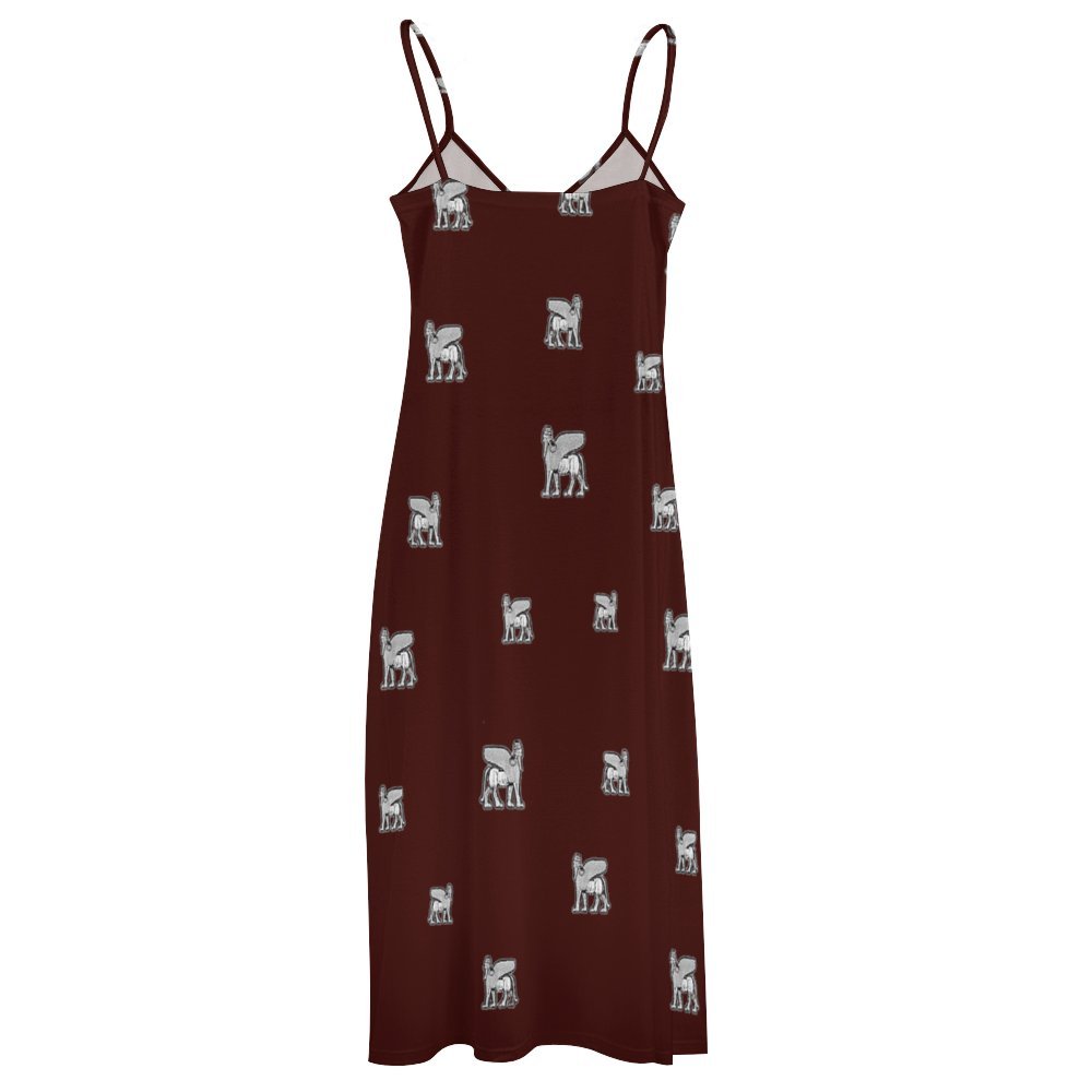 Lamassu Long dress Spaghetti Strap Ankle-Length Dress